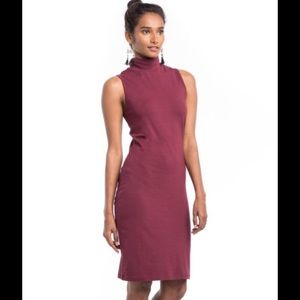 Synergy mock neck bodycon dress